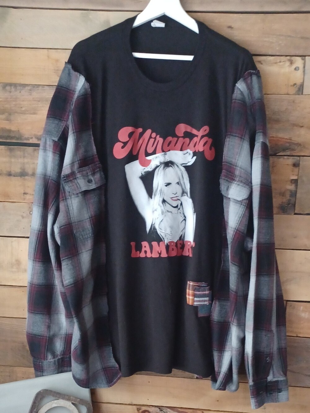 Upcycled Miranda Lambert Graphic T-shirt